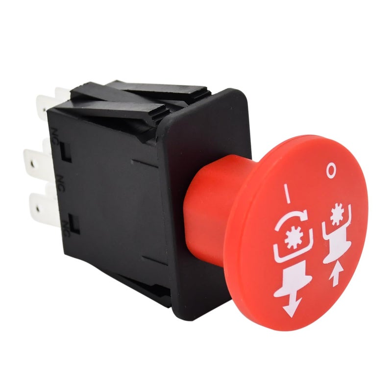 Chuuparts 10 AMP Upgrade Blade Clutch PTO Switch Compatible with Scag 483957 481687 Compatible with Ferris Snapper Simplicity 5022180 Murray 6201316MA 94927 430-798 532174651 Electric PTO Clutch - Image 3